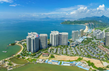 碧桂園十(shí)裏銀灘使(shǐ)用鯉魚牌(pai)真石漆